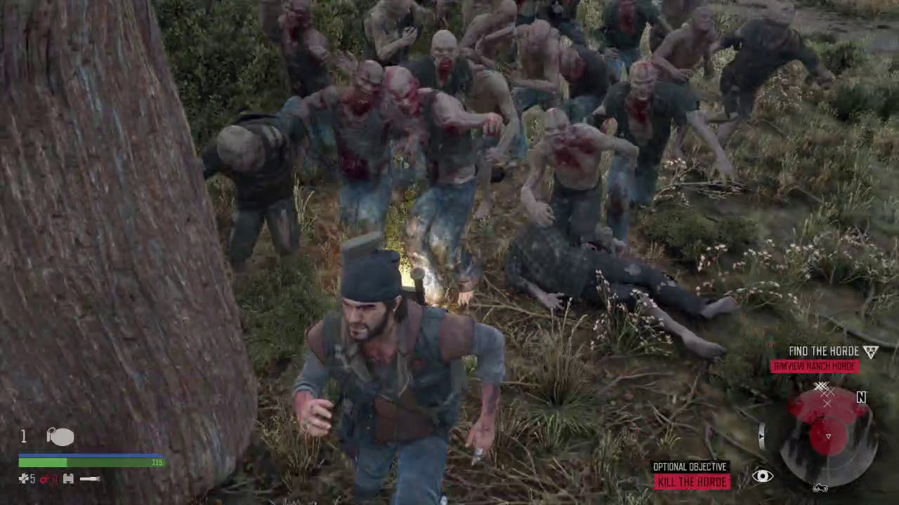 Days Gone &ndash; Solomon Hill Horde - Diamond Lake - Clear the Horde