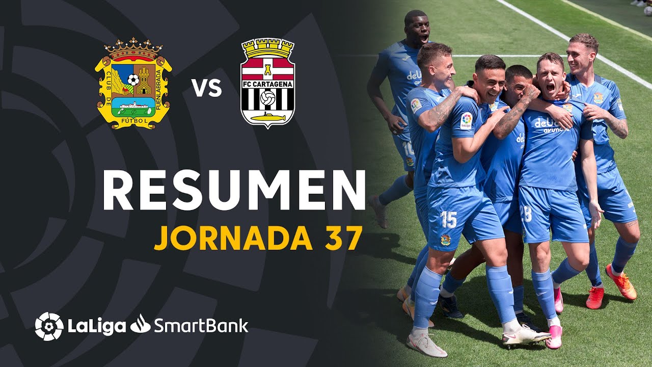 Resumen de CF Fuenlabrada vs FC Cartagena (2-1)