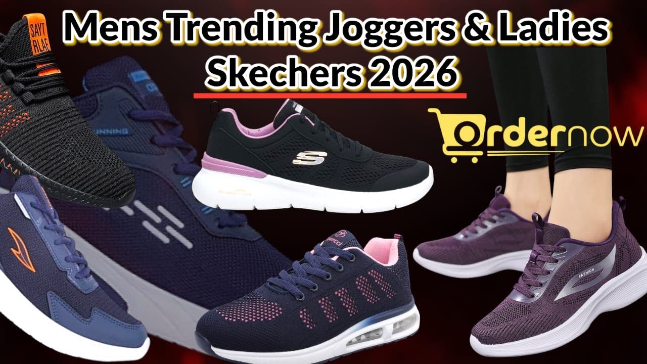 Top Winter Joggers & Ladies Skechers 2026 | New Trending Footwear