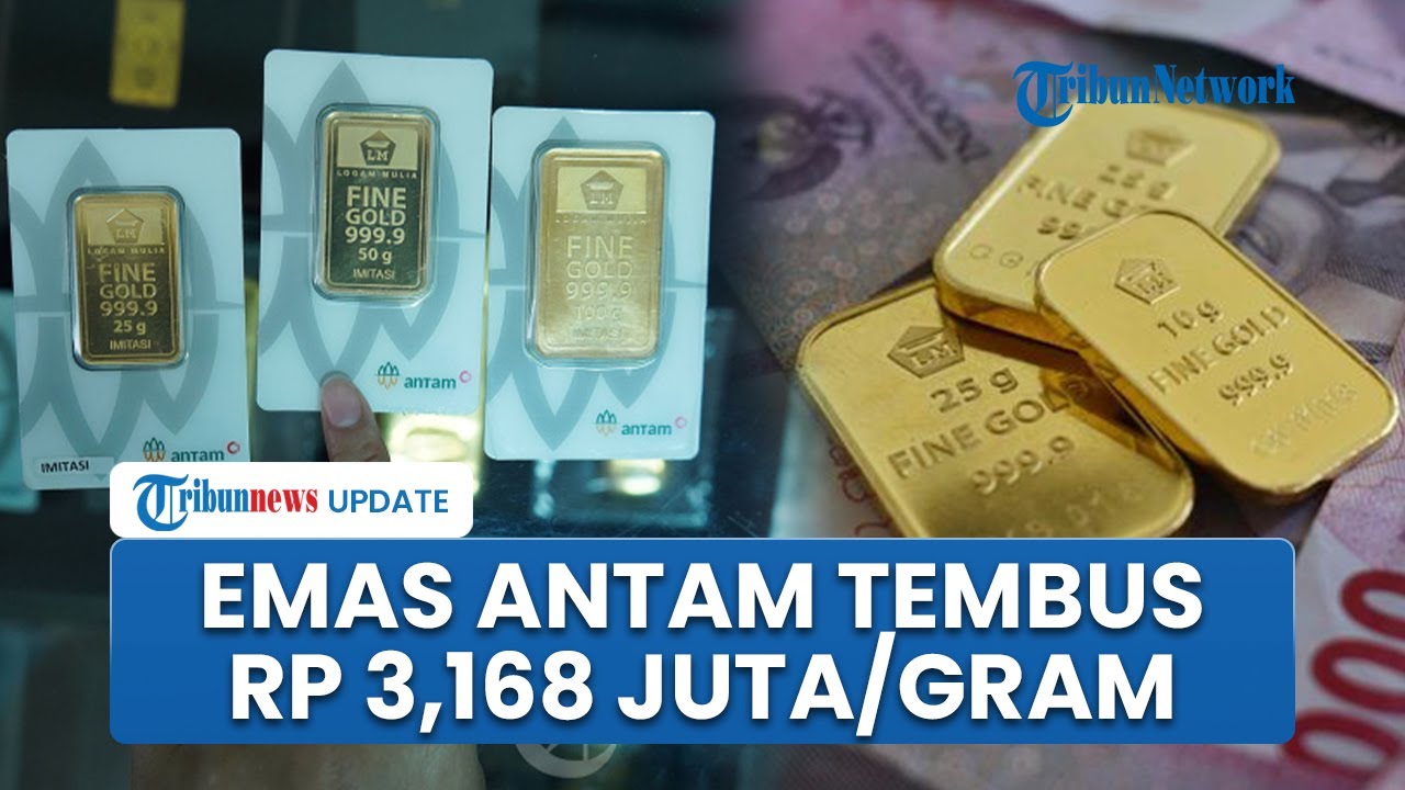 Harga Emas Antam Pecah Rekor, Naik Rp 165 Ribu Jadi Rp 3,168 Juta per Gram pada 30 Januari 2026