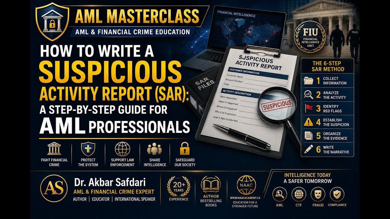 How to Write a Suspicious Activity Report (SAR): A Step-by-Step Guide for AML Professionals
