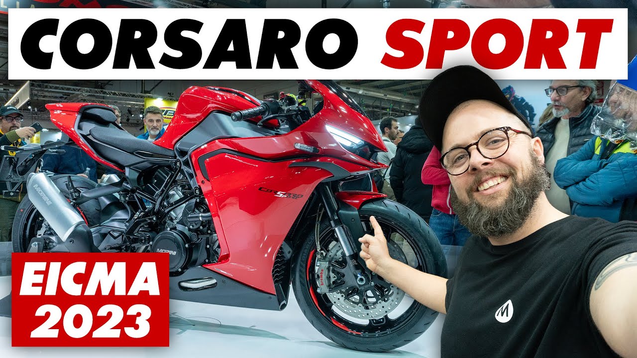Представлен новый Moto Morini Corsaro Sport 750 2024 года! ЭИКМА 2023