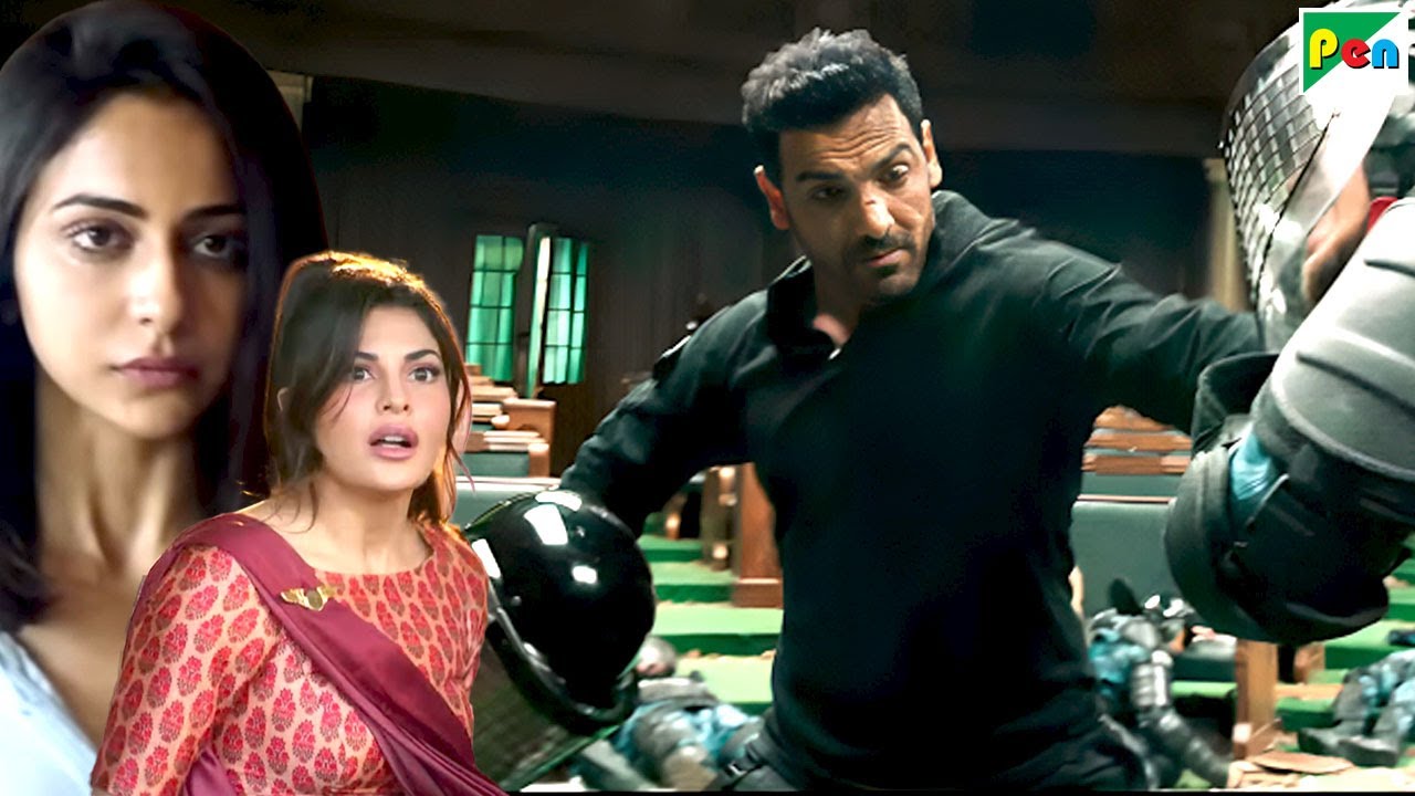Super Soldier जॉन ने आतंकवादियो को दिया मूह तोड़ जवाब | John Abraham, Rakul Preet, Jacqueline |Attack