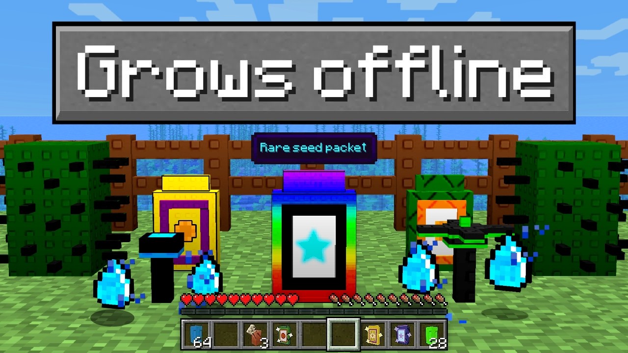 I Coded Your Ideas Into Minecraft's Grow A Garden...