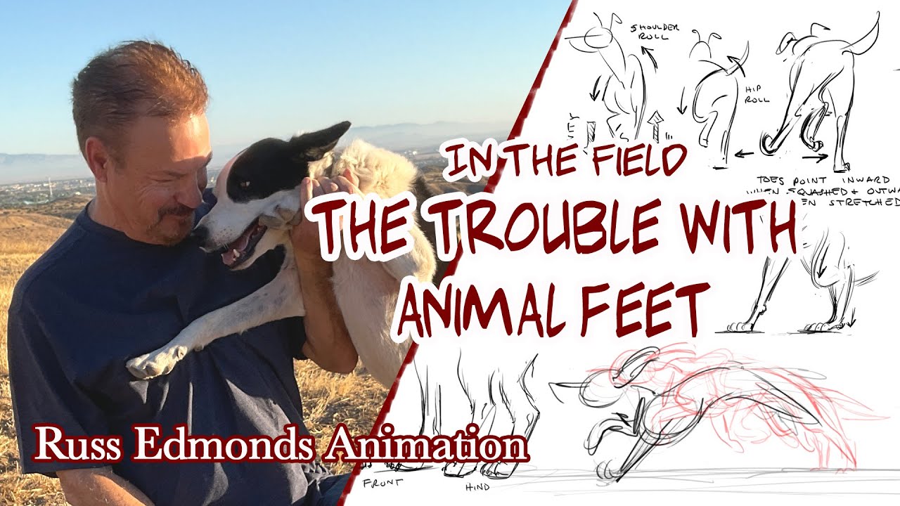 The problems drawing and animating the complexity of animal legs / Russ Edmonds