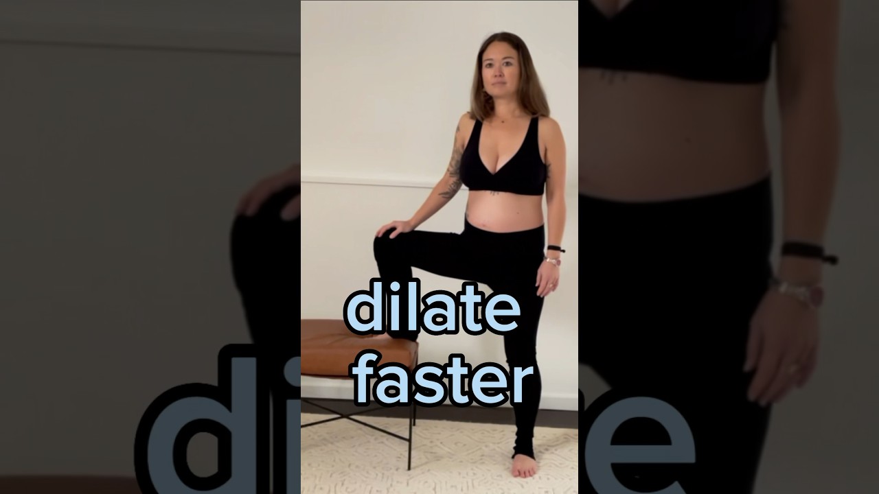 Best Positions to Dilate Faster 😄 👍 #birth
