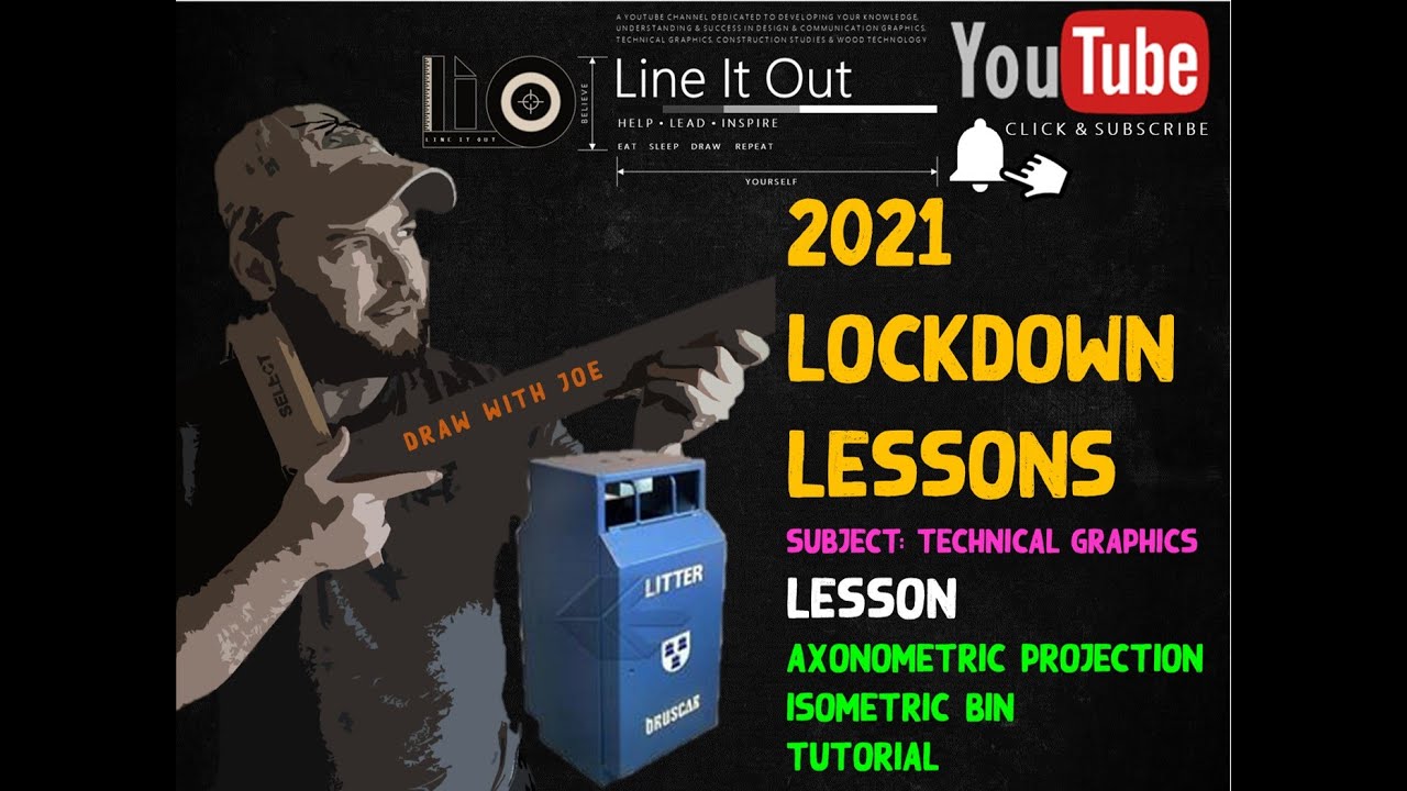 TG Lockdown Lesson: Axonometric Projection Bin
