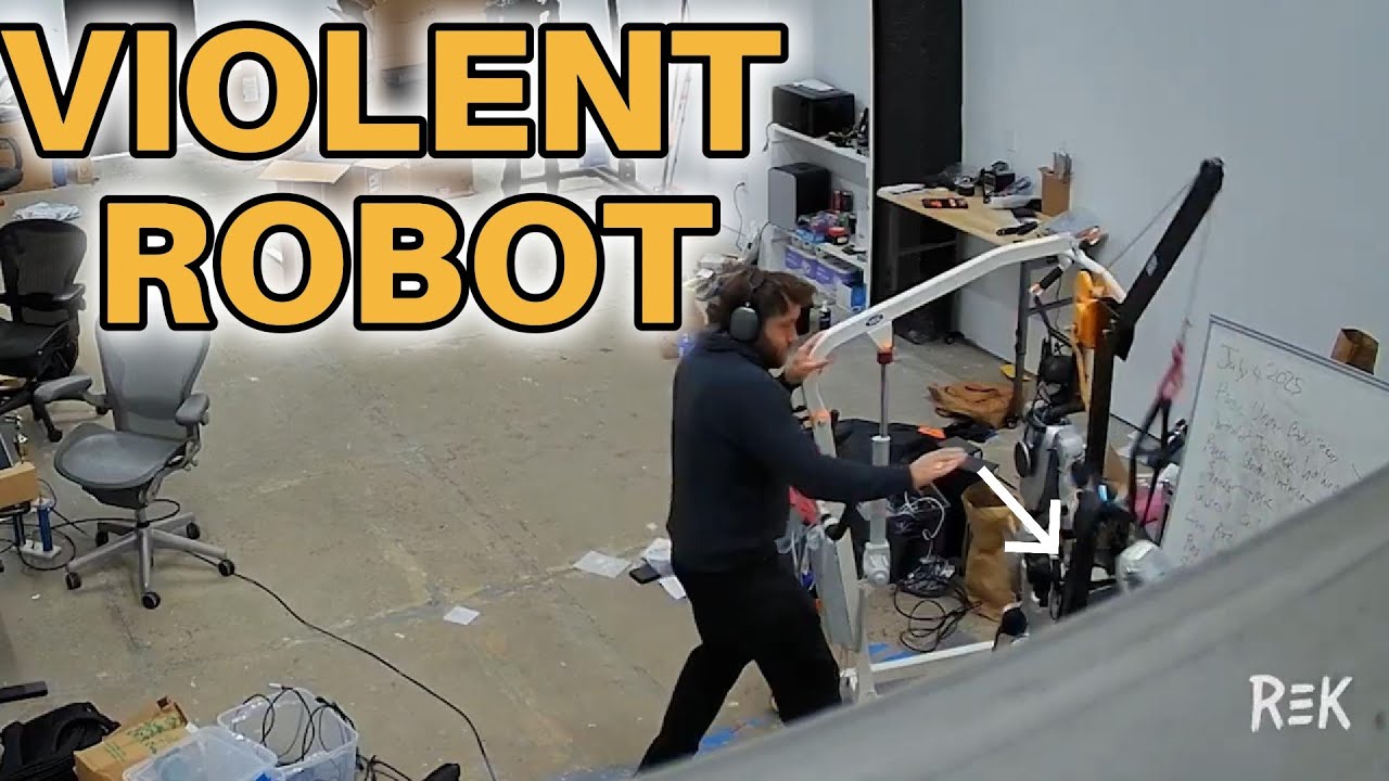 Why This Robot Went Violent  Again & Almost Un-alives a Technician