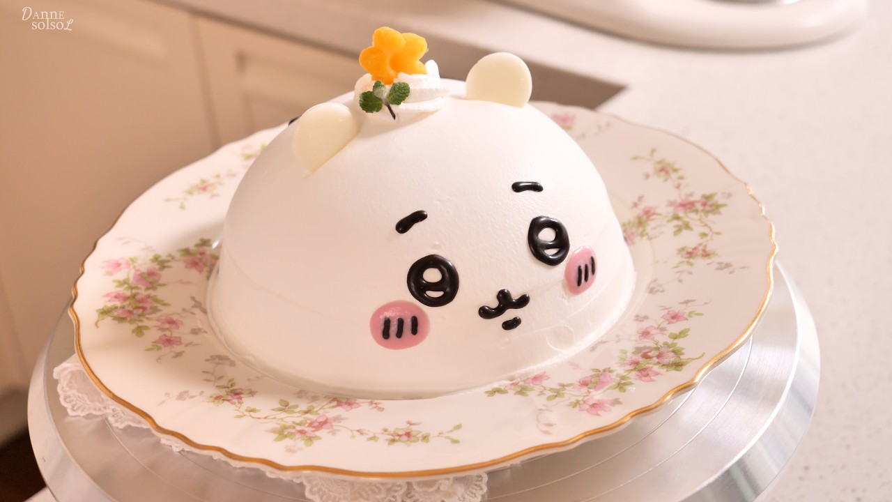 먹을 수 있을까...? 너무 귀여운 치이카와 케이크 레시피