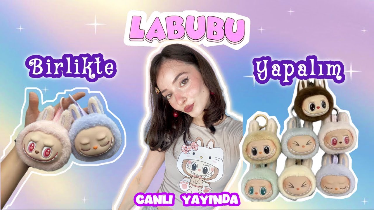 LABUBU Anahtarlıklarını Birlikte Yapalım! 🎀🔑