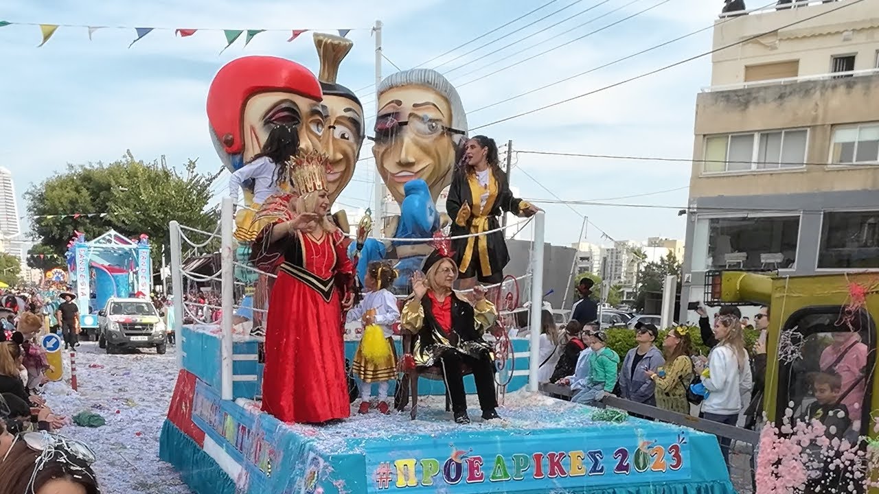 0059 🇨🇾 Carnival parade in Limassol 2023 from #50 ♫