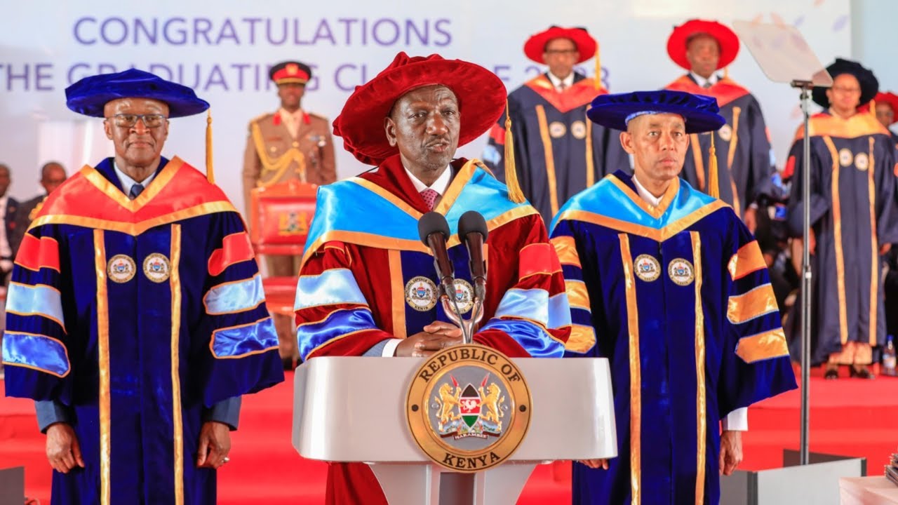 LIVE!! PRESIDENT RUTO ATTENDING CHRISTIAN SCOTT UNIVERSITY GRADUATION IN MACHAKOS!
