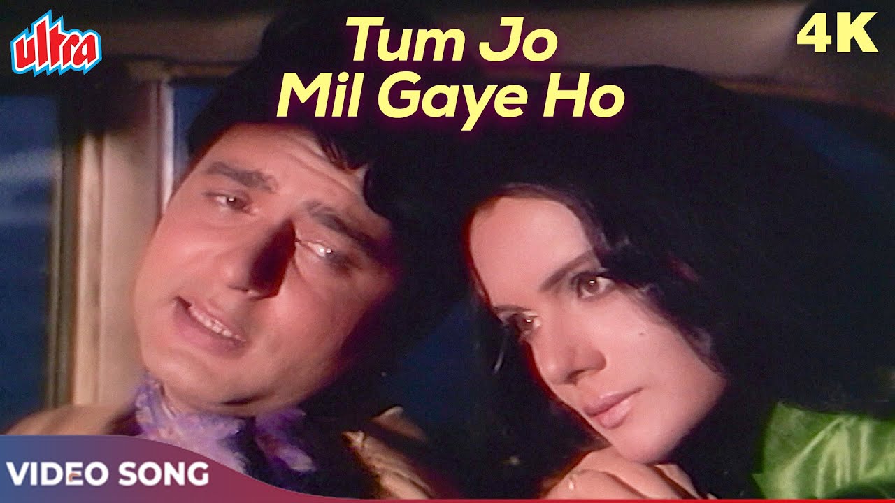 Tum Jo Mil Gaye Ho To Yeh Lagta Hai 4K | Mohammed Rafi, Lata Mangeshkar | Hanste Zakham Songs