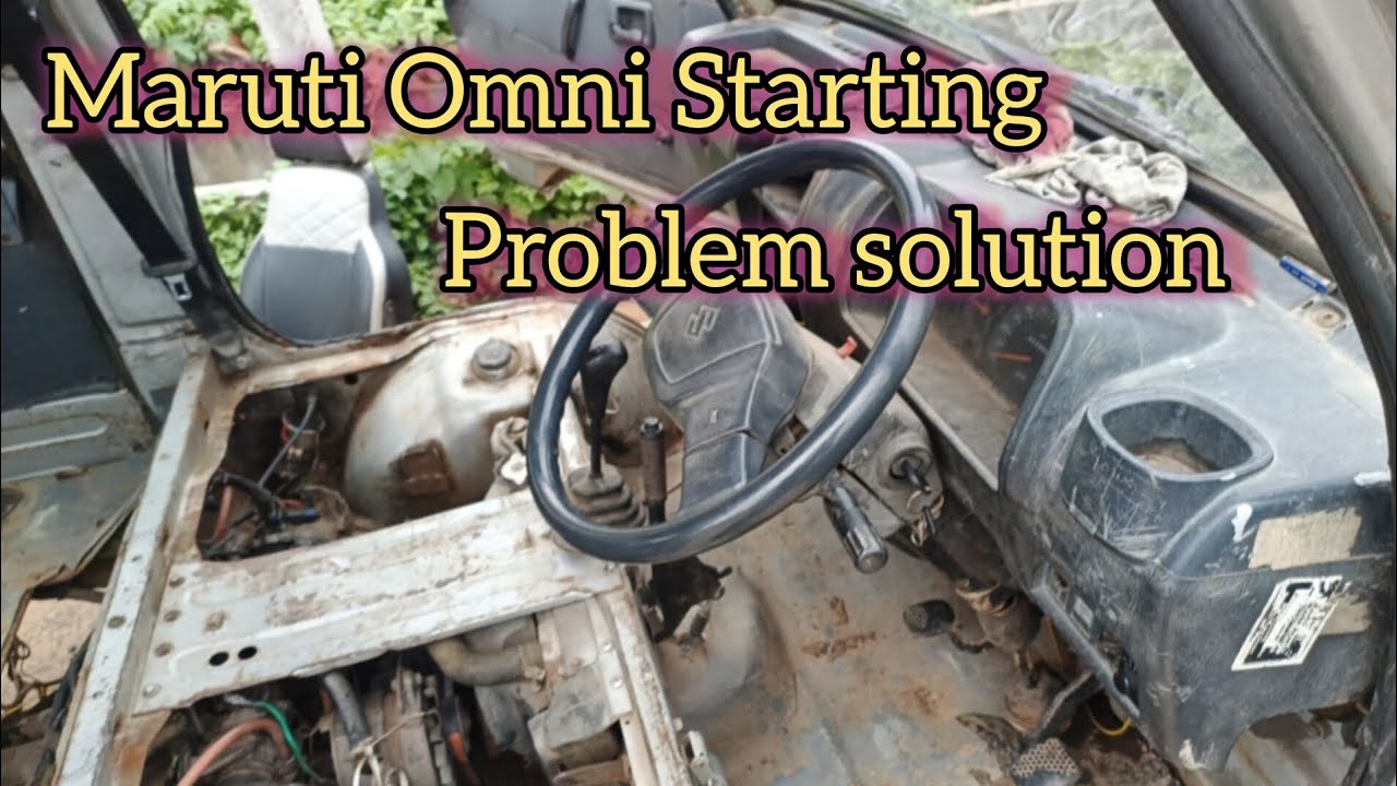 Maruti Omni Starting Problem | solv by Syed car care #youtubevideo #viralvideo #trandingvideo