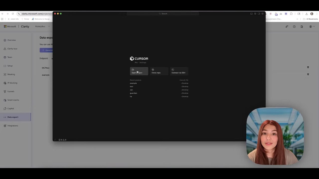Автоматизируйте отчеты Microsoft Clarity с помощью MCP и курсора (пошаговое руководство)