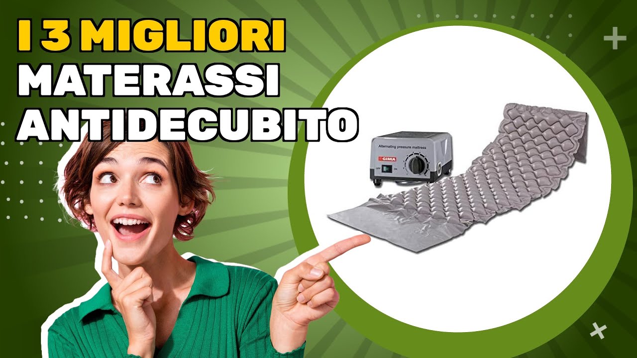 I 3 migliori materassi antidecubito 2025: scopri il meglio