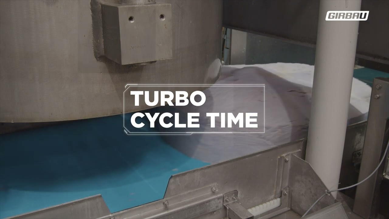 PRT60 - Girbau's newest turbo press for water extraction