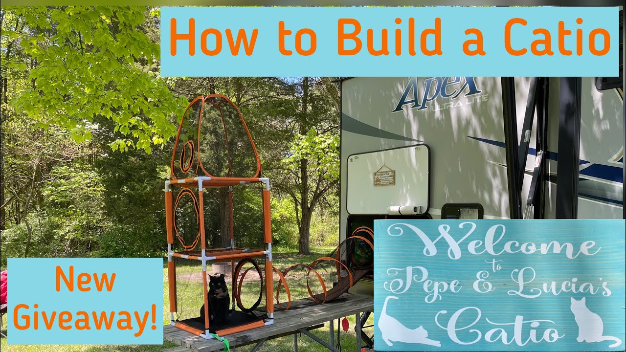 How to Build a Catio | RV Life with Cats