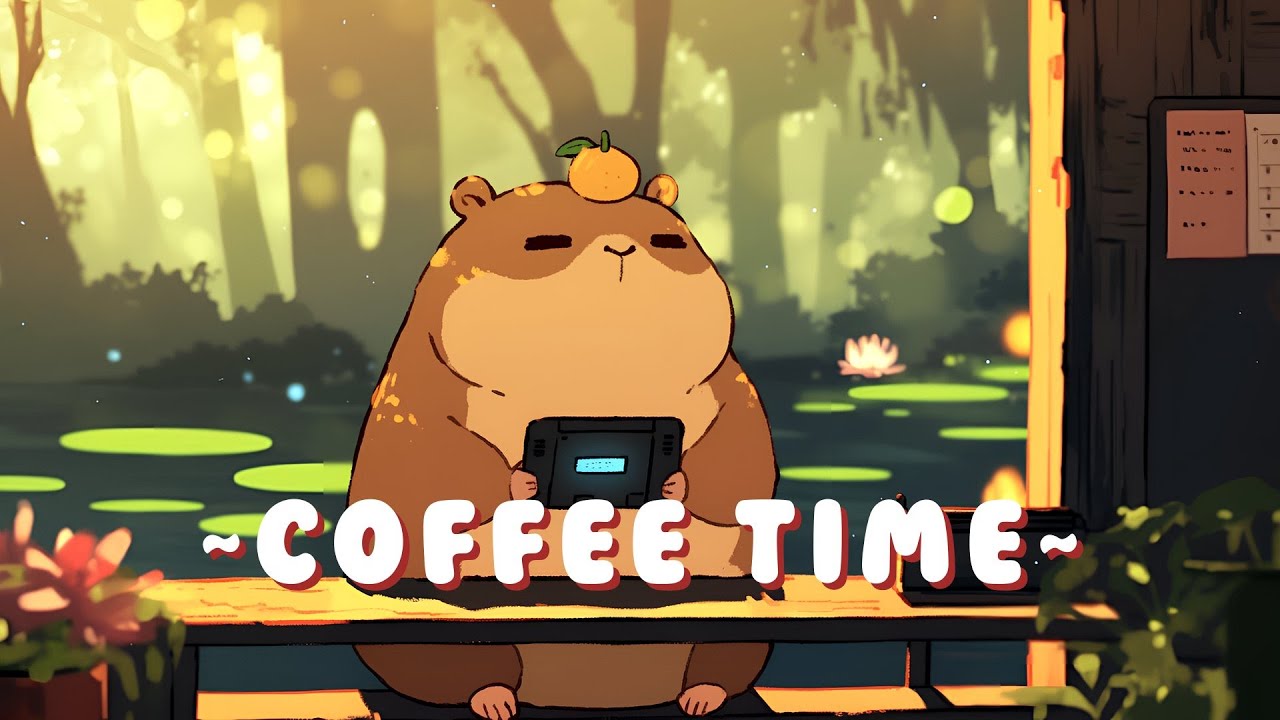 Capybara Music Channel | Cozy Beats for Relaxation 🦫 🎵 ✨