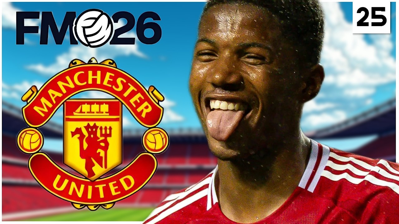 Челлендж за молодежную академию &laquo;Манчестер Юнайтед&raquo; &mdash; Эп. 25 &mdash; FM26 &mdash; Football Manager 26