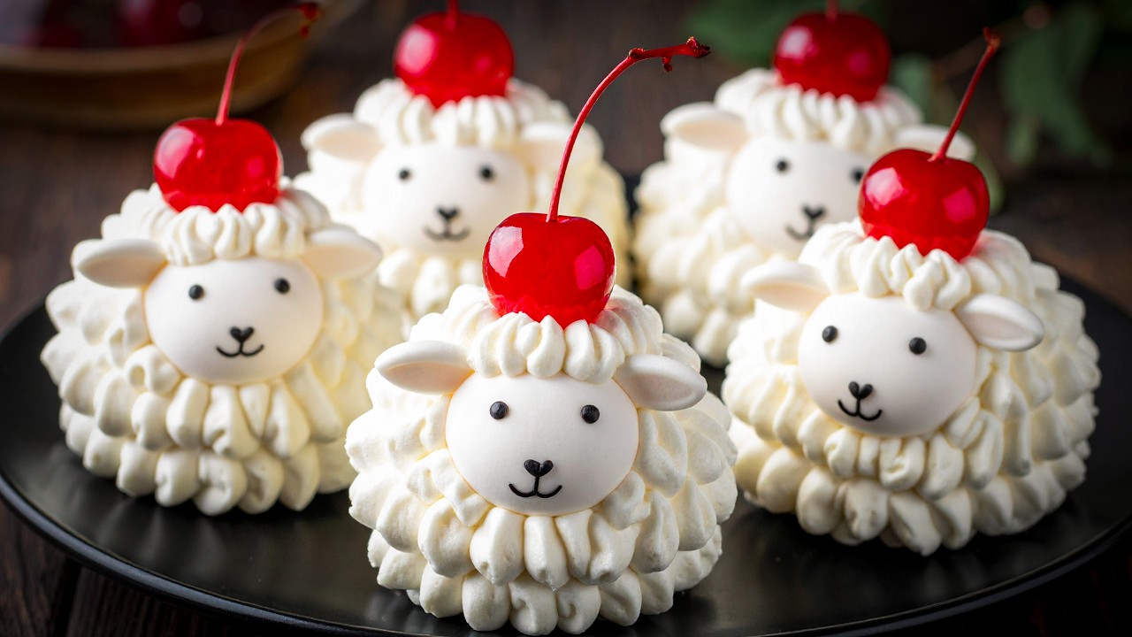 Мои внуки умоляют их приготовить! 🐑 Самый милый пасхальный десерт (Без выпечки)