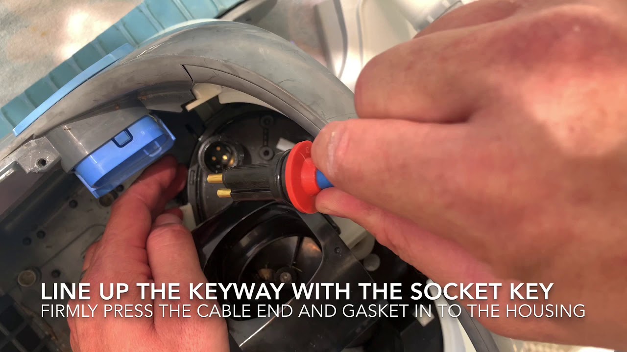 MAYTRONICS Dolphin S200 Swivel Cable Replacement And Impeller Cleaning