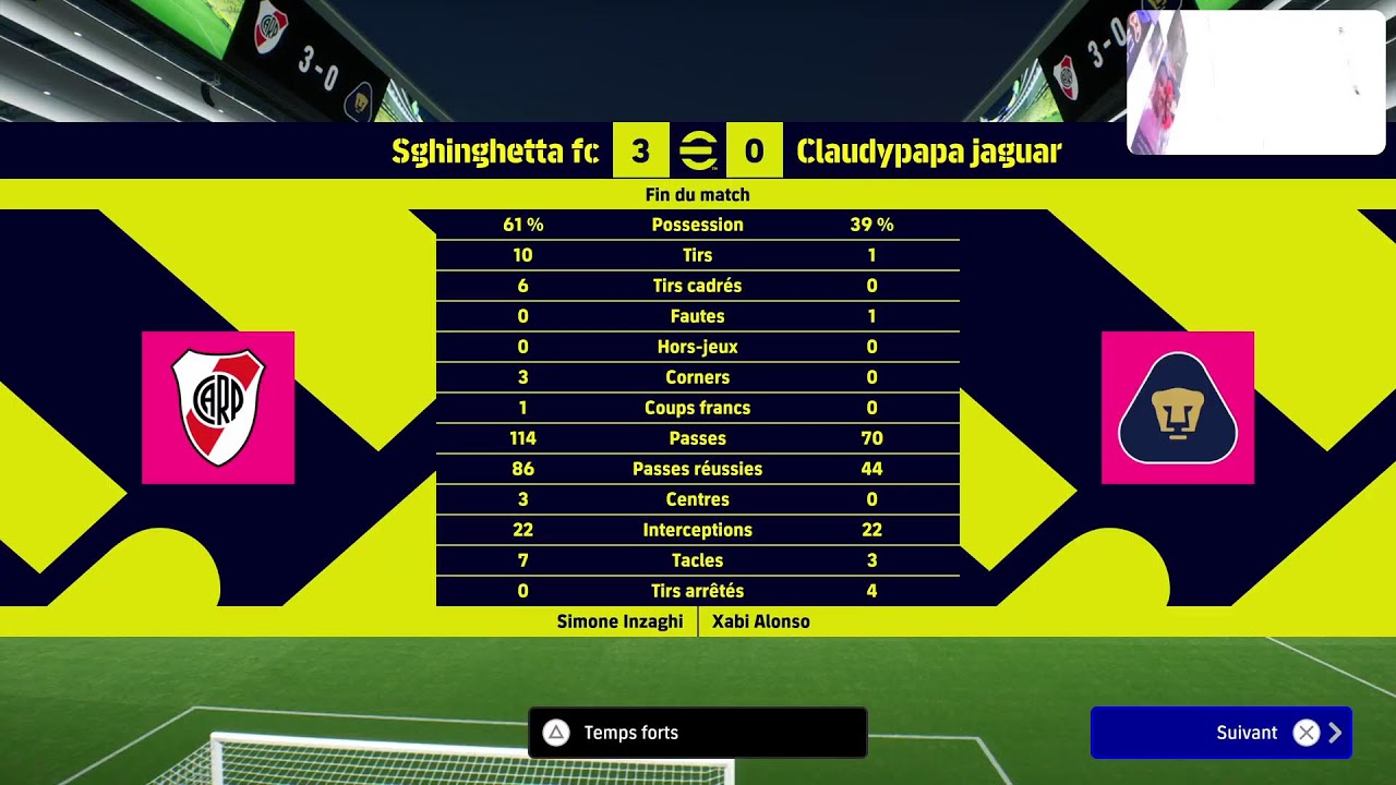 Claudypapa  🎮🐯  Match duel eFootball League