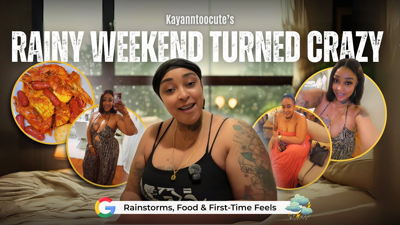 “Rainy Days, Pepper Shrimp & a Party WEEKEND! + I Finally Got My AdSense Paper 🇺🇸💌” vlog