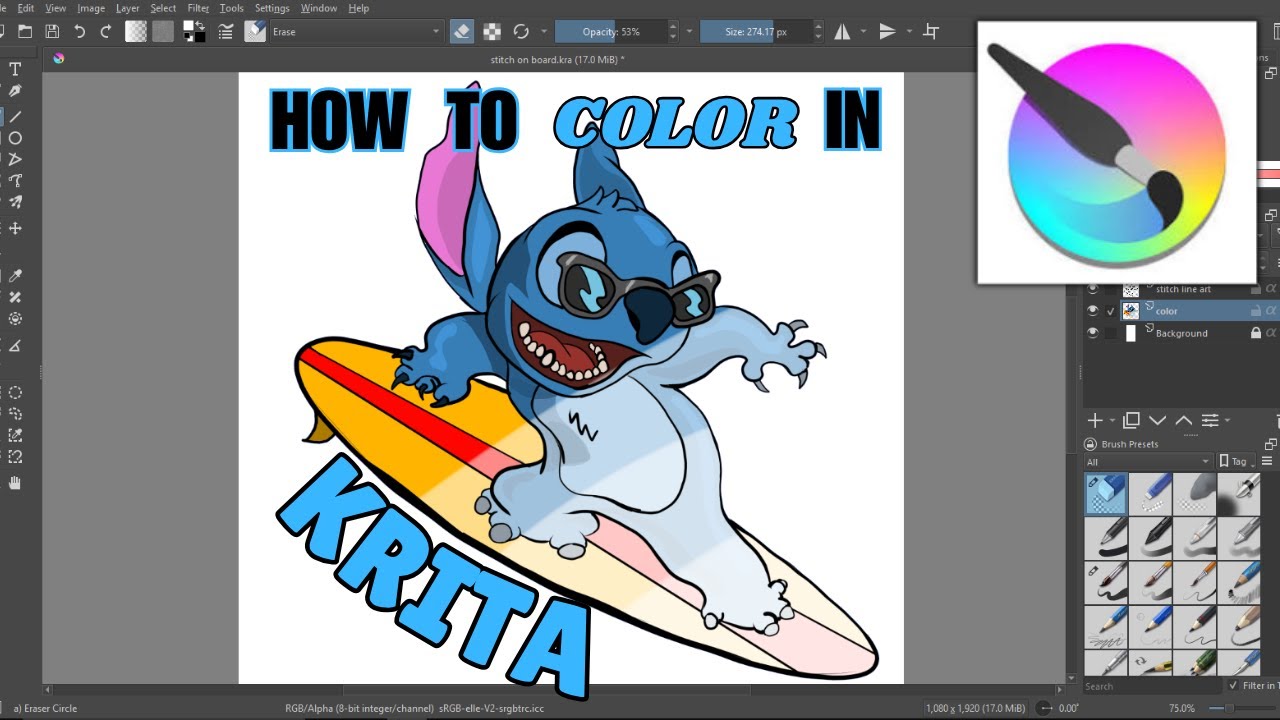 The Basics Of Coloring In Krita