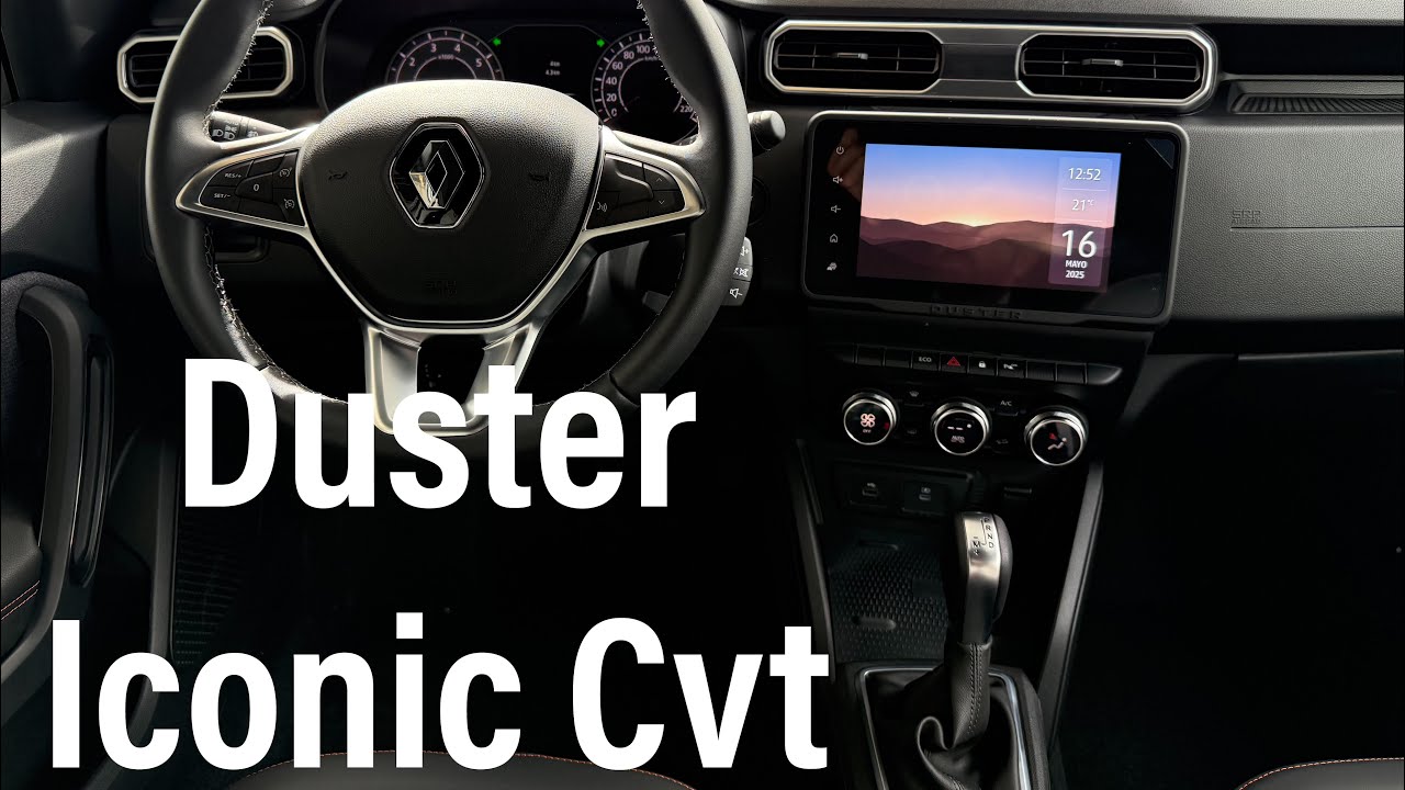 Duster Iconic Cvt Interior 2025/2026