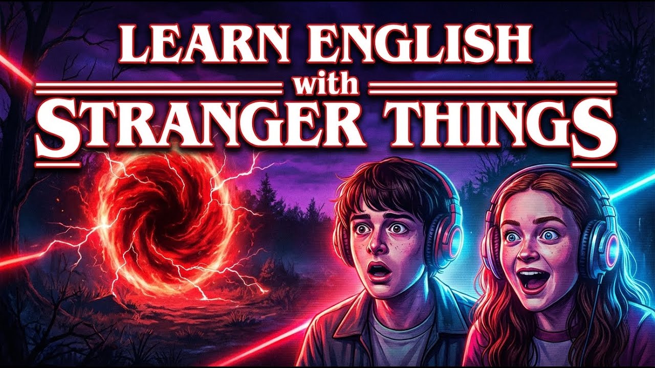 English Podcast: 5 Real Phrases from Stranger Things (Explained Simply)