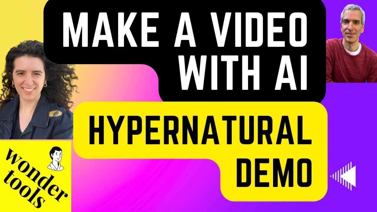 Hypernatural AI in Action: How to make a quick video with AI as a creative assistant