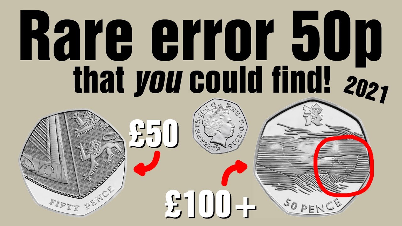 Do you own one of these VALUABLE error 50ps?