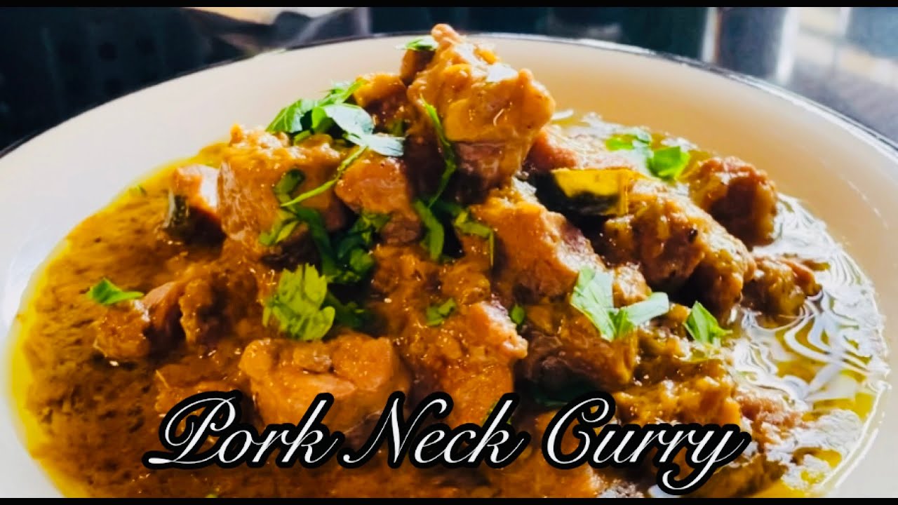 Easy Pork Neck Curry Recipe