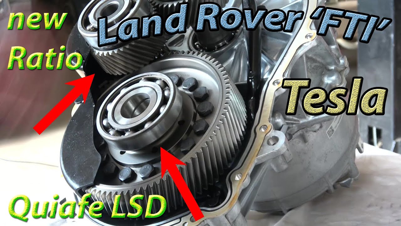 Land Rover FTI 06 - Model 3 drive train mods