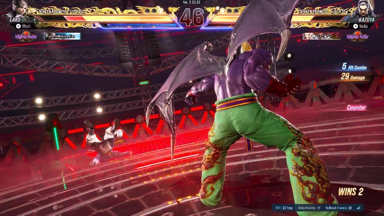 Lars Vs Kazuya Ranked Match 2/3 (Tekken 8 Gameplay) GamingWithMari