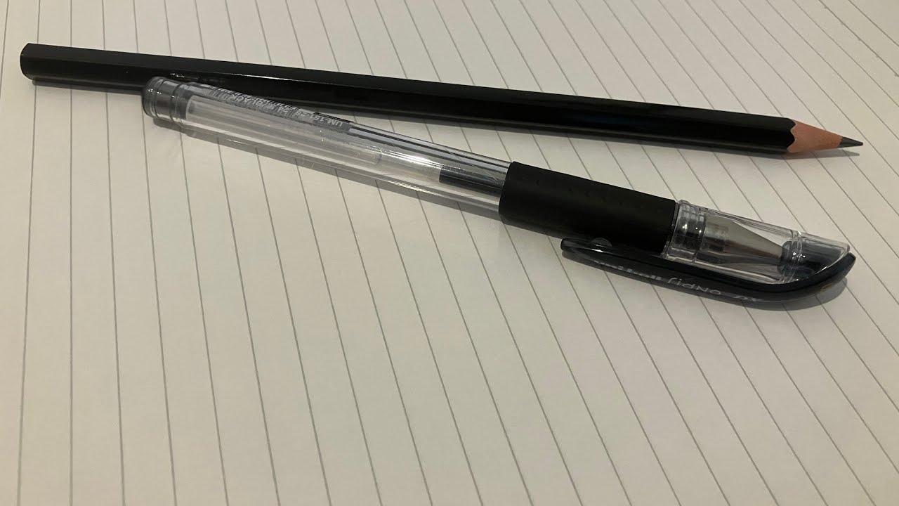 【ASMR】鉛筆で書く音、理解できない囁き／Pencil writing sound, unintelligible whisper