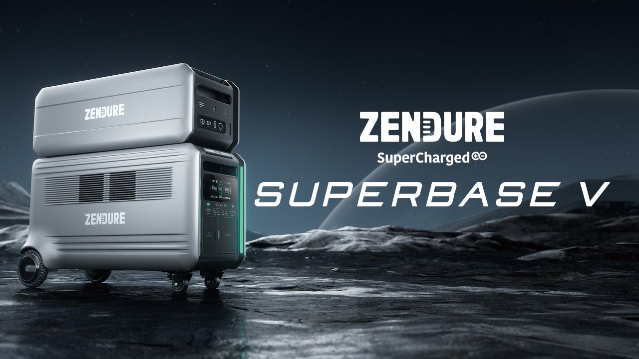 Zendure SuperBase V 3D Animated Introduction