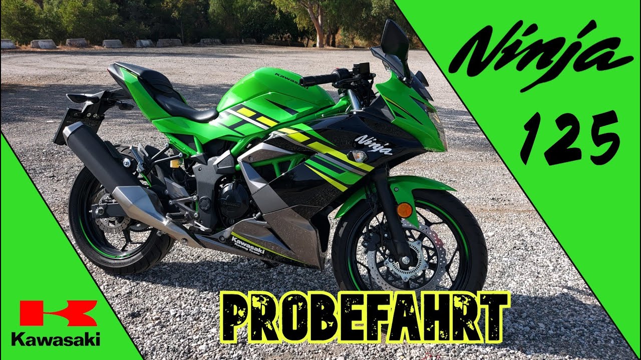 Kawasaki Ninja 125 (2020) - Probefahrt (DEUTSCH/GERMAN) - VLOG081 [4K]