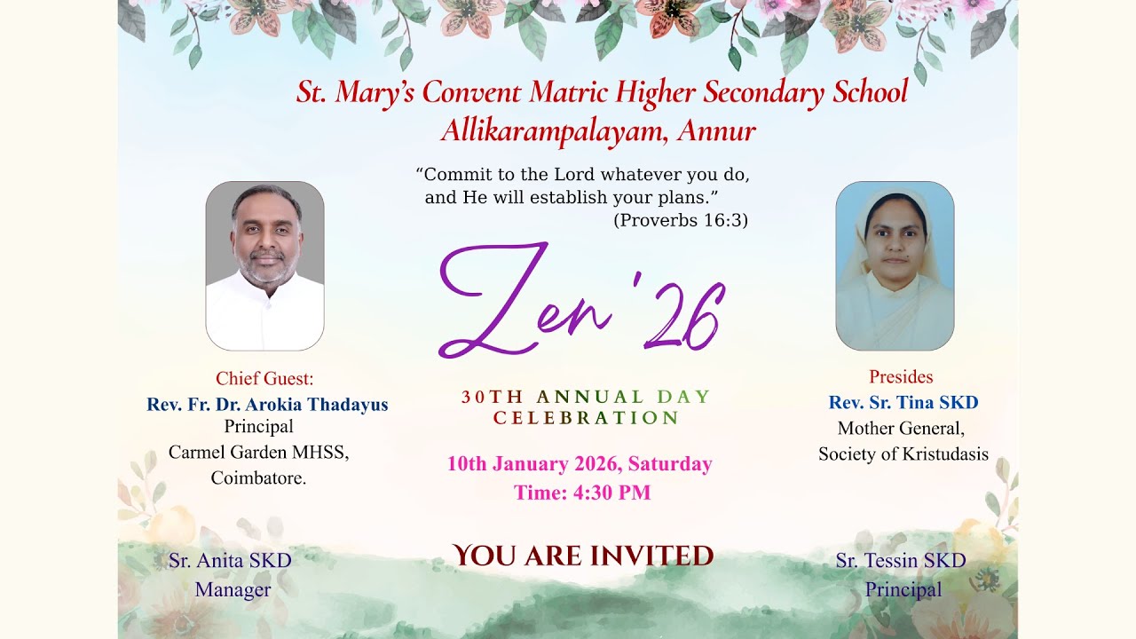 🔴 Live : Zen 2026 | 30th Annual Day Celebration | 10 Jan 2026 | 04:30pm