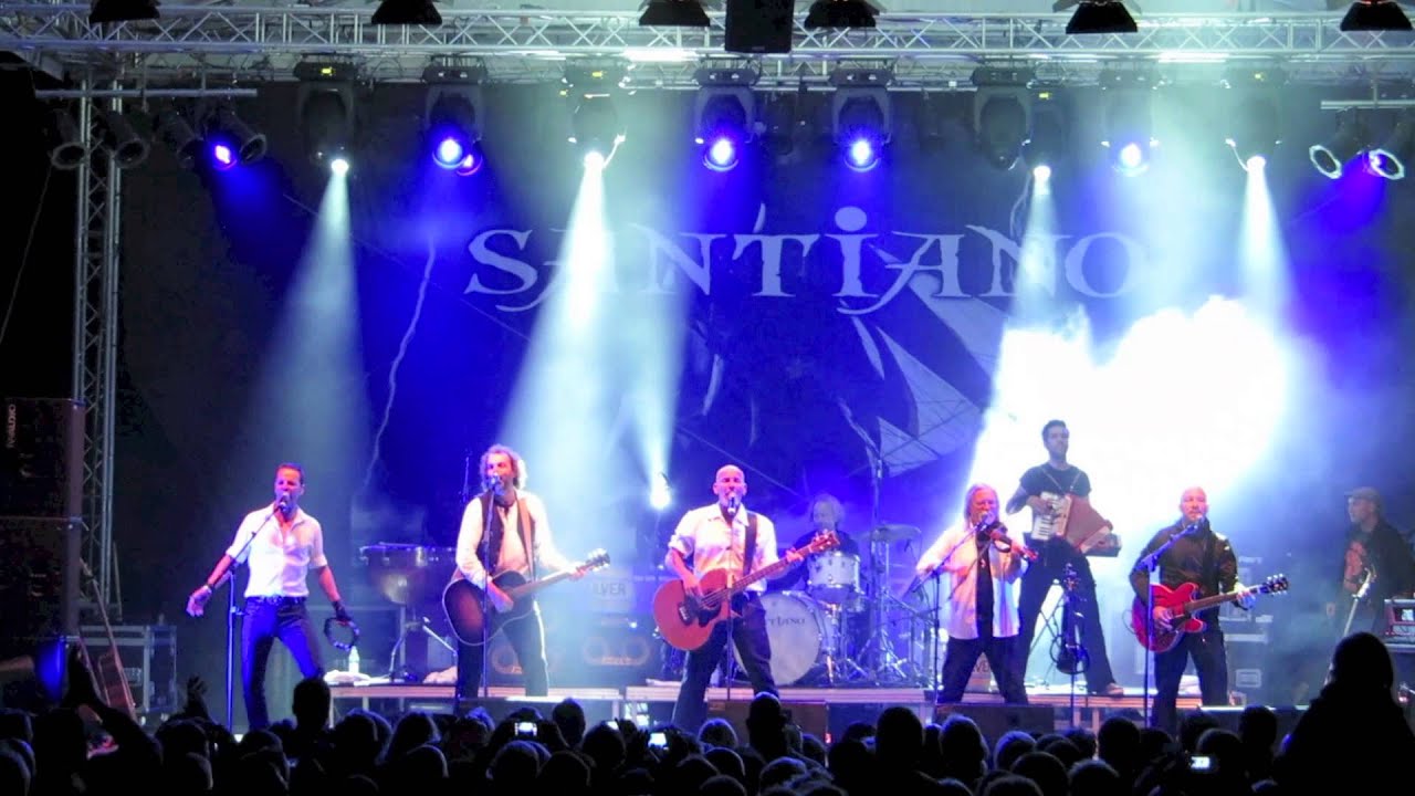 Santiano  - Gott muss ein Seemann sein live @ Piraten Open Air Grevesmühlen 08. September
