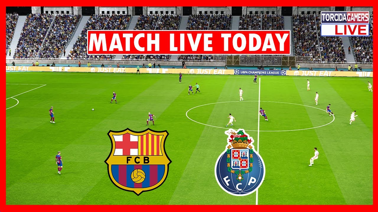 🔴Barcelona vs Porto LIVE 🔴 UEFA Champions League 23/24 ⚽ Full Match LIVE Today Highlights