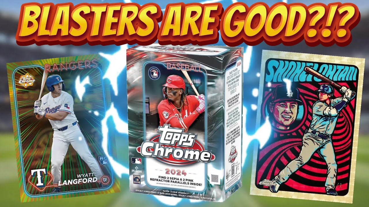 🚨WATCH BEFORE YOU BUY!🚨 2024 Topps Chrome Baseball Blaster Box Review!