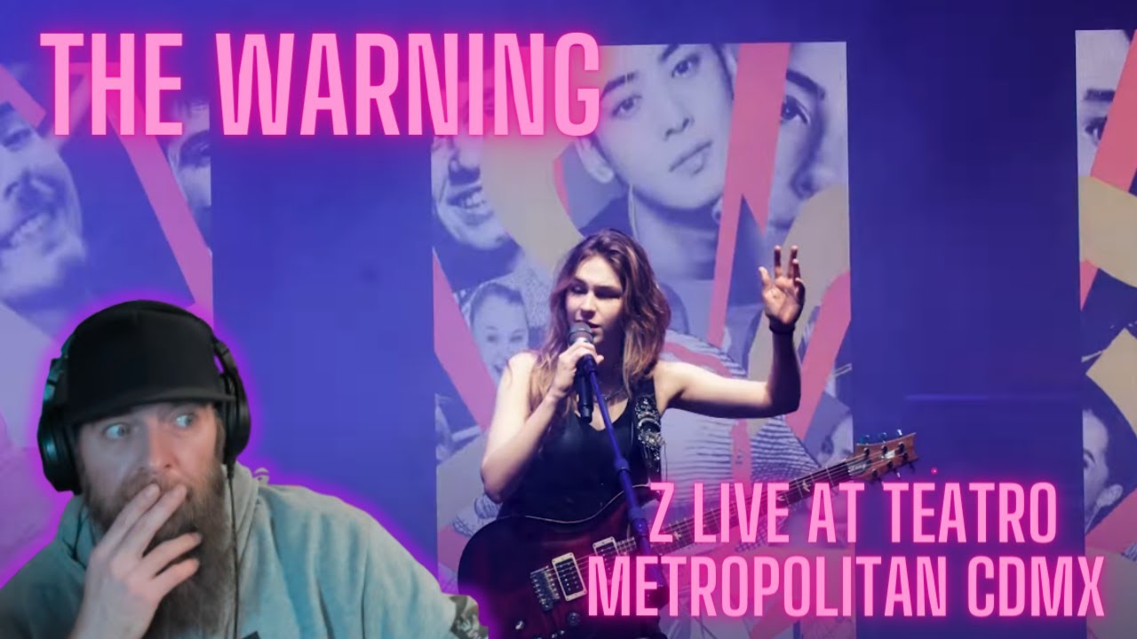 The Warning - Z Live at Teatro Metropolitan CDMX MUSIC VIDEO REACTION!!