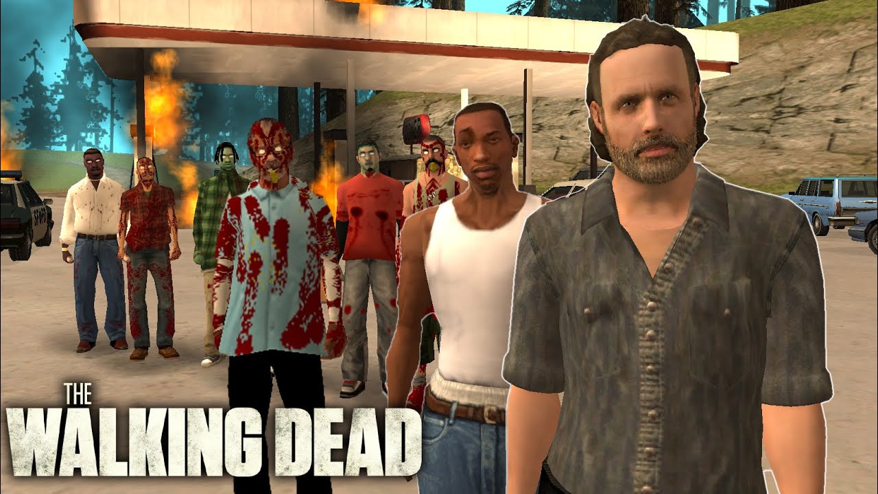 Ходячие мертвецы в Сан-Андреас #1 | Gta San Andreas Zombie Series