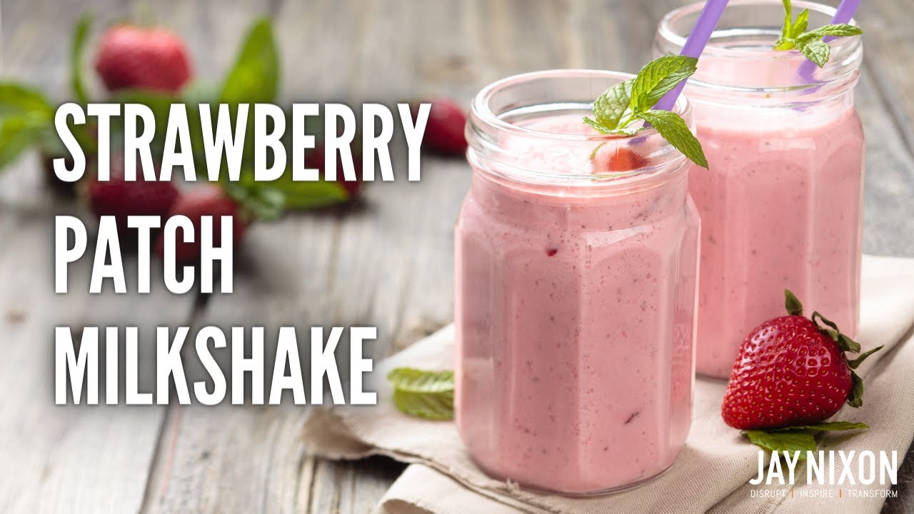Strawberry Patch Shake (Tastes Just Like A Strawberry Milkshake)