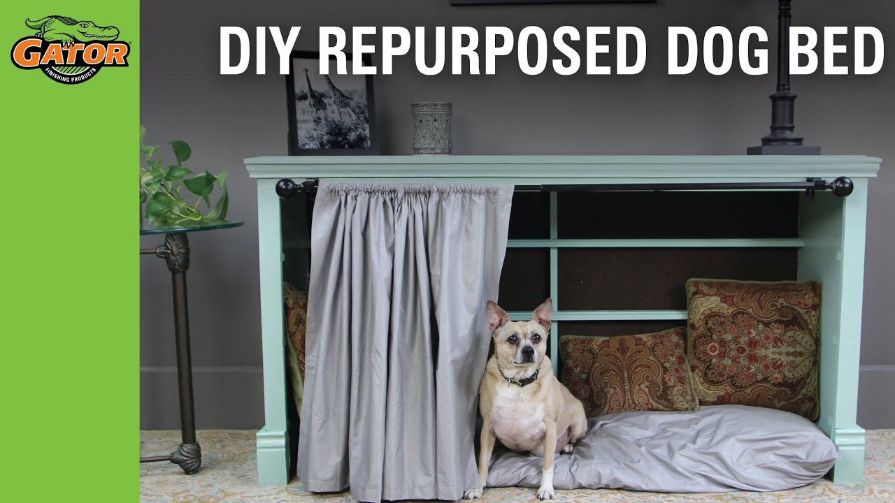 How to Make a Dog Bed from Old Furniture