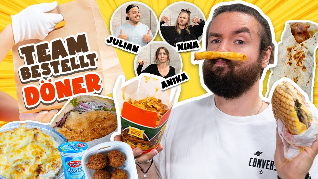 1 TAG DÖNER BESTELLBEWERTUNGEN von meinem TEAM raten