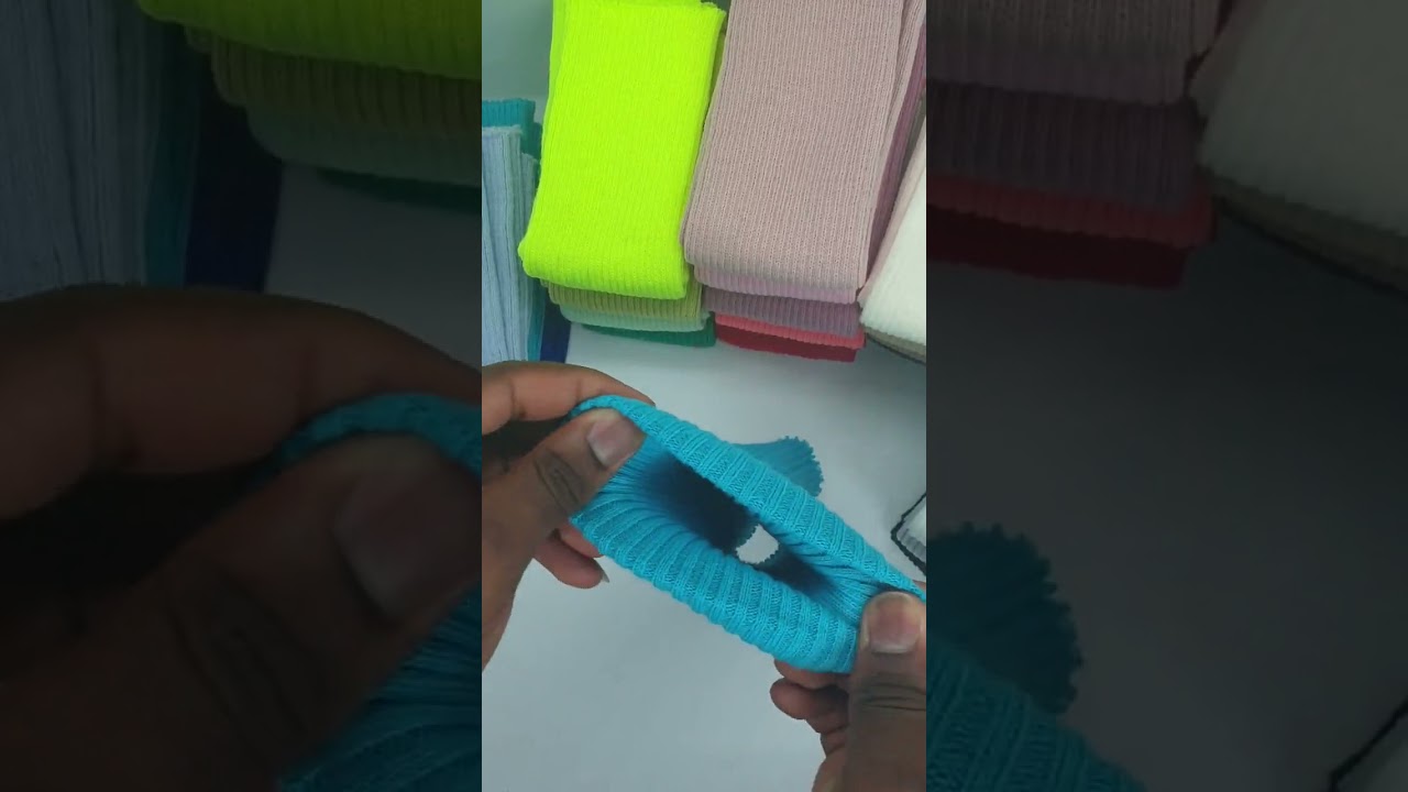 Rib Knit Trim Cuff,Ribbed Tublar Cuffing Made By Neotrims UK