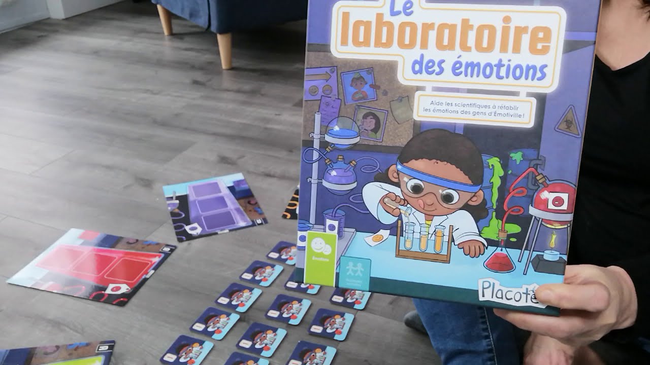 Le laboratoire des émotions (collection développement socioaffectif - Placote)